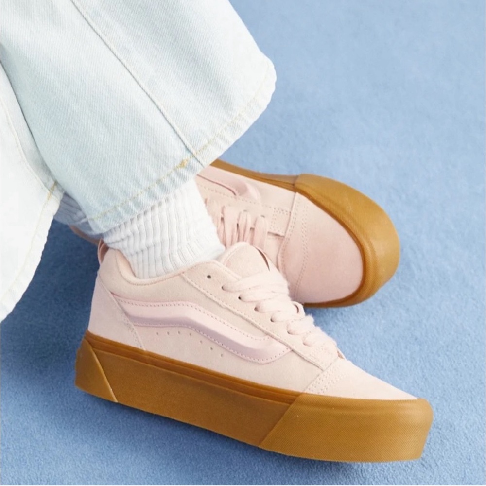 Vans knu stack rose smoke/gum